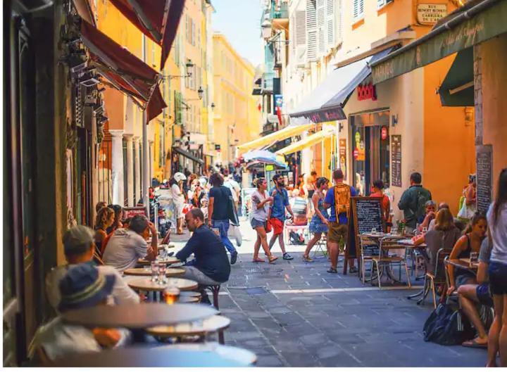 Old Town- 4 Pers, Vieux Nice, Ac, Wifi Exterior foto